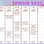 KCIA Schedule